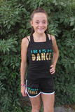 Irish Dance Glitter & Gold Vest