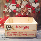 SANTA CAMERA CHRISTMAS CRATE