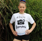 INSTAFAMOUS CLASSIC WHITE T-SHIRT