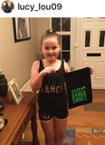 Irish Dance Glitter & Gold Vest