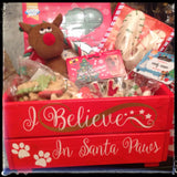 SANTA PAWS CHRISTMAS CRATE
