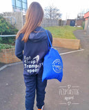EAT SLEEP TRAMPOLINE REPEAT ONESIE