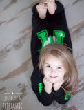 JIGTASTIC MONOGRAM ONESIE