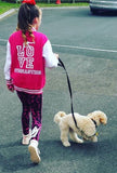 LOVE GYMNASTICS COLLEGE VARSITY JACKET