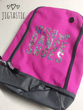 IRISH DANCE SHOES ZIPPED BAG: CHOICE OF COLOURS (READY TO SHIP)