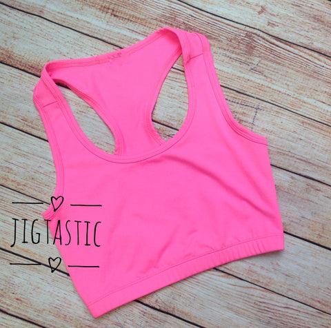 Jigtastic crop top is perfect for practice or for feis wear under your dress 