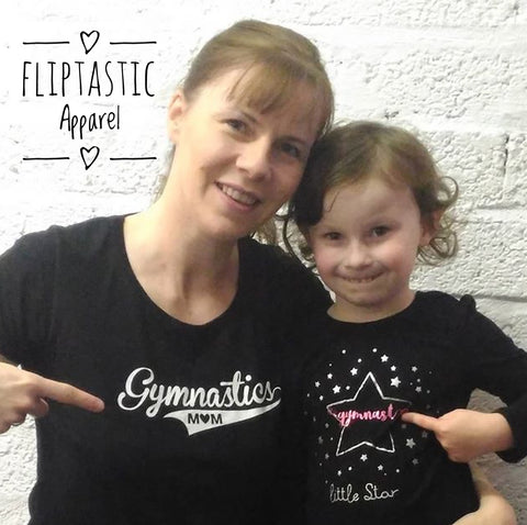 Gymnastics Mum T-Shirt can be adapted to any sport or dance 
