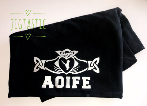 AOIFE PERSONALISED CLADDAGH BLANKET