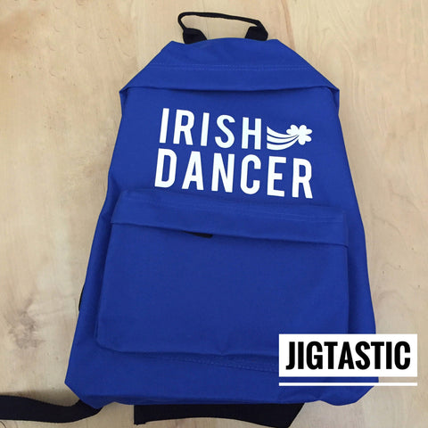 IRISH DANCER ROYAL BLUE BACKPACK (Ready to ship)