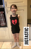 Irish Dance Jig Heart Vest Age 7-8