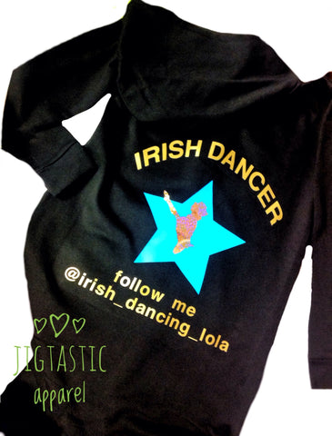 IRISH DANCER NEON STAR ONESIE
