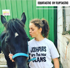 JODHPURS ARE THE NEW JEANS Slogan T-Shirt