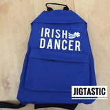 IRISH DANCER BACKPACK (Custom made to order)