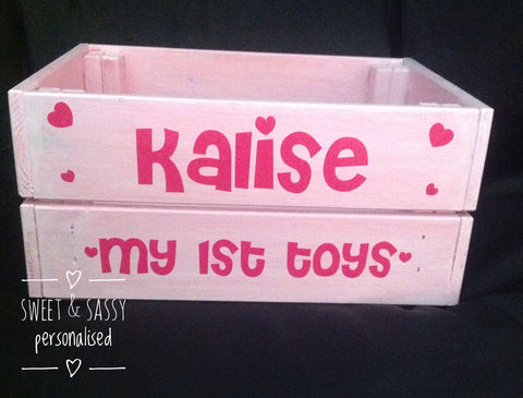 PERSONALISED SWEETHEARTS CRATE